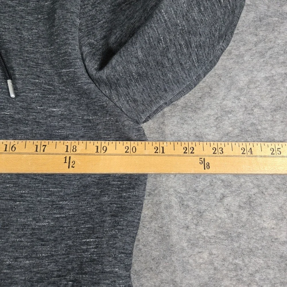 Jordan Mens Grey Heather Full Zip Athletic Hoodie Medium 632072-032